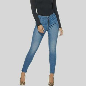 Sofia Vergara Women’s High-Rise Button Jeans